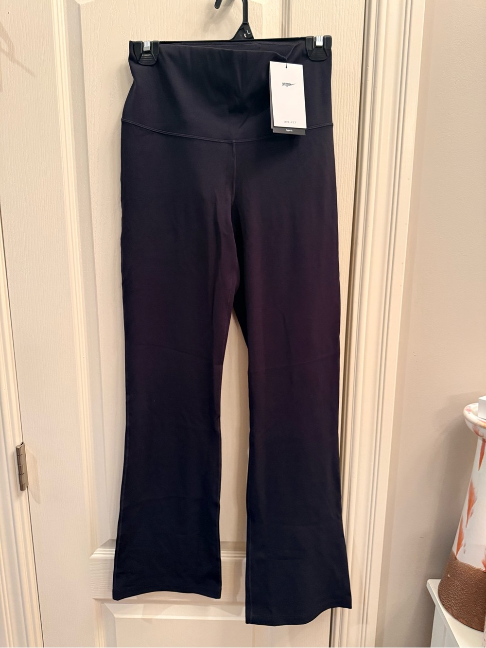 Nike Yoga Dri-fit luxe women’s flared black pants. Size medium